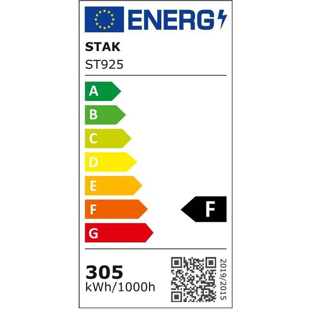 Tiras LED Stak 4000 K Negro Transparente