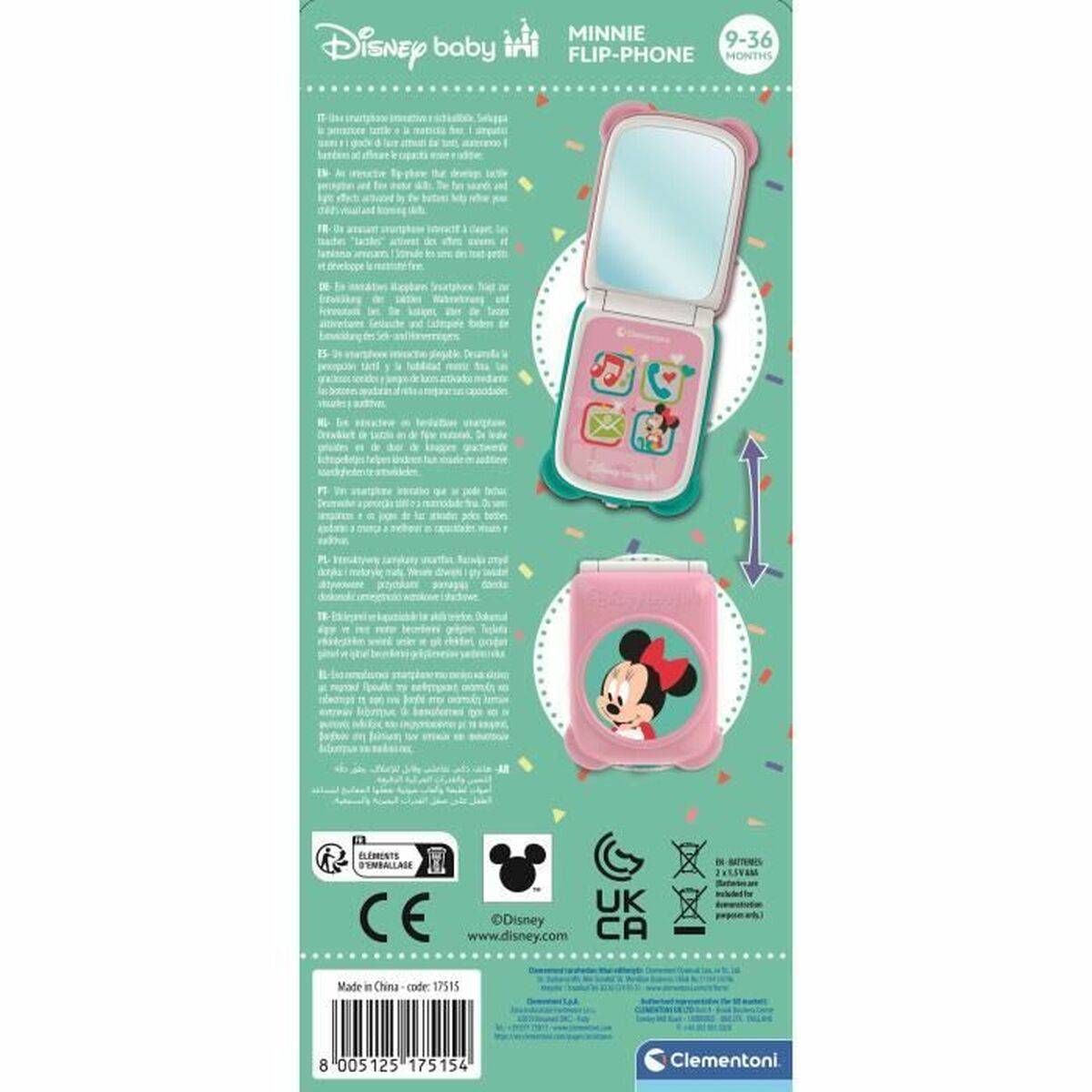 Juguete Interactivo para Bebés Clementoni Minnie