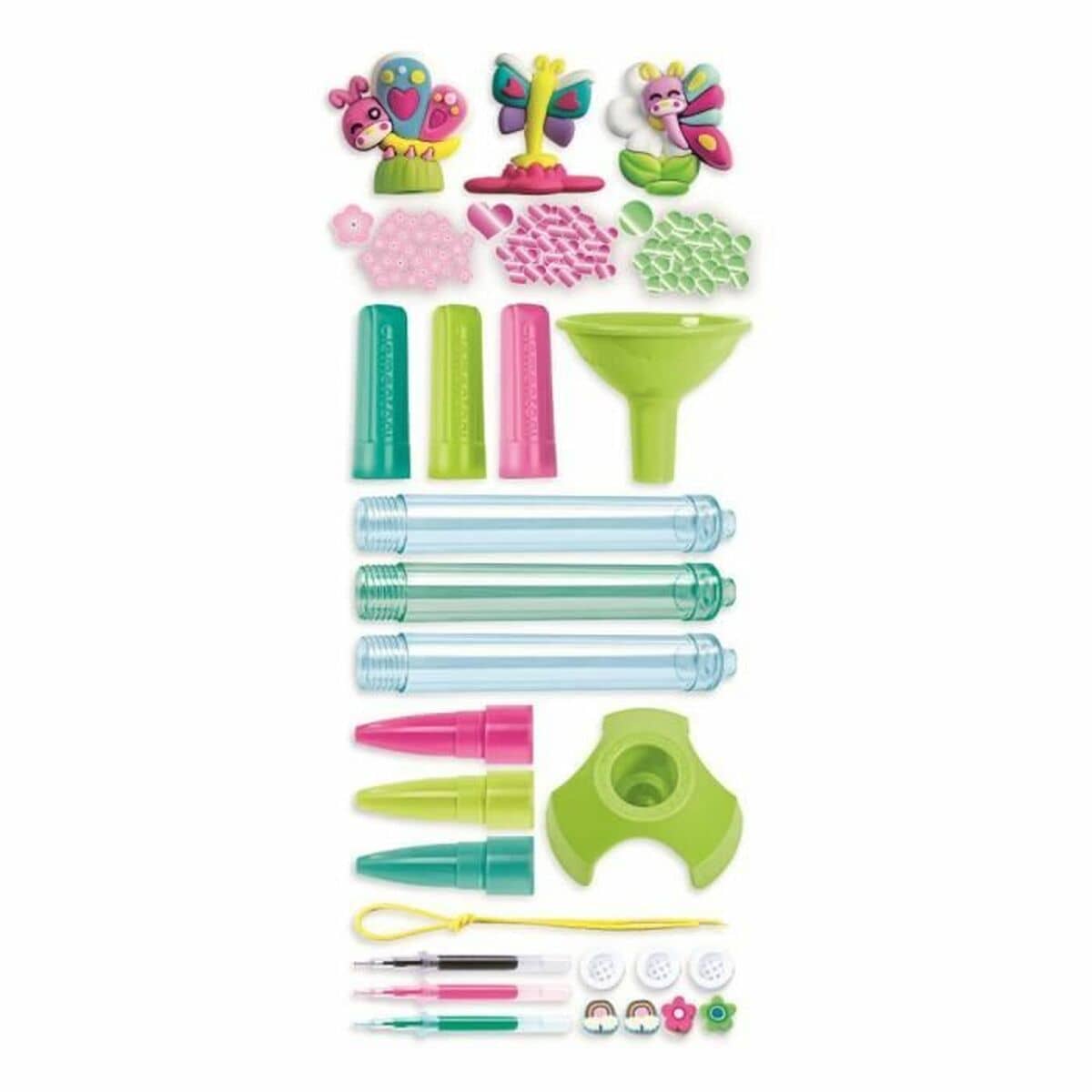 Juego de Manualidades Clementoni CReate you Pens Wonderful Butterflies