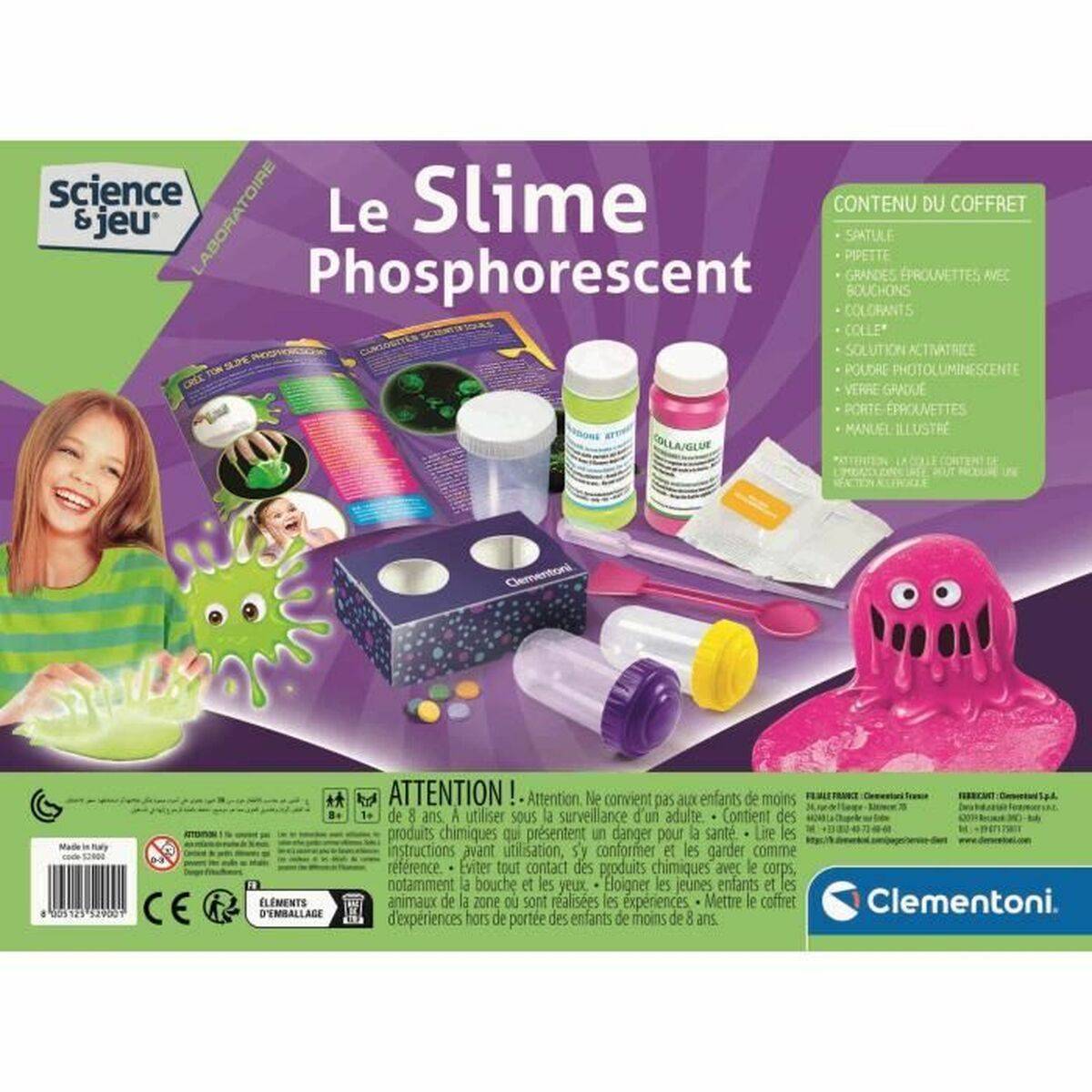 Juego Educativo Clementoni limo fosforescente