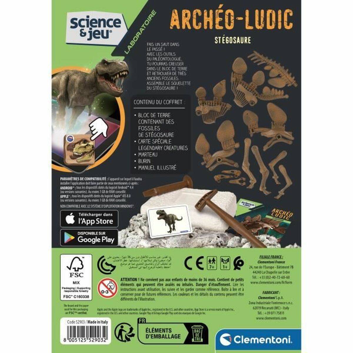 Juego de Ciencia Clementoni 16 x 6 x 22 cm