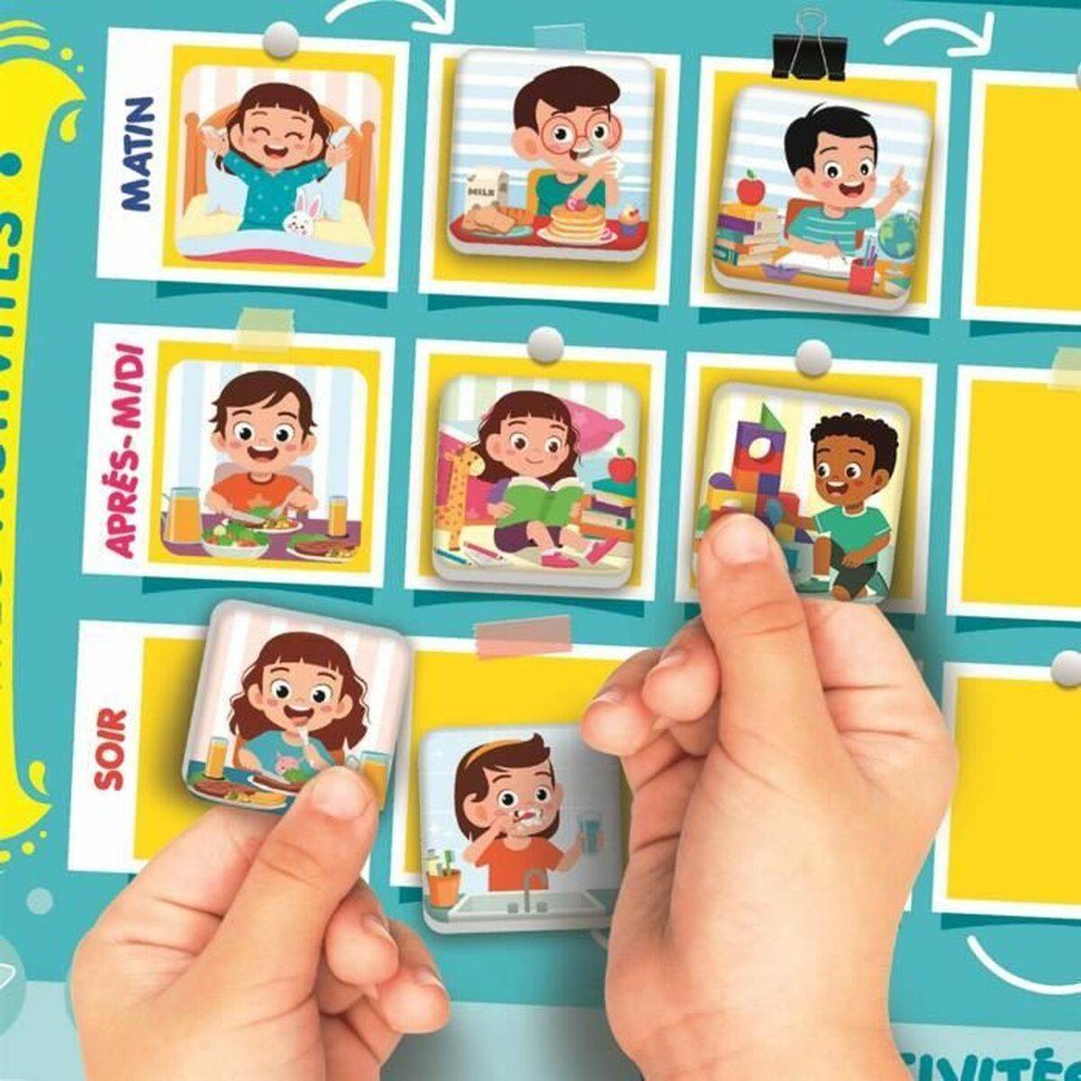 Calendario Clementoni Magnético 70 piezas