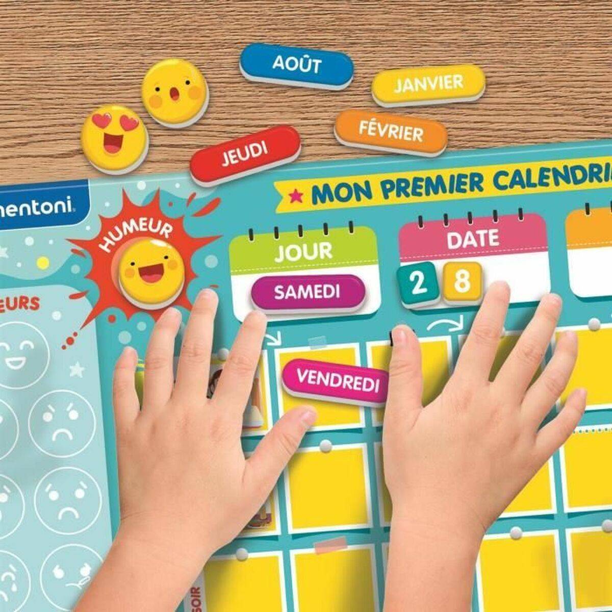 Calendario Clementoni Magnético 70 piezas