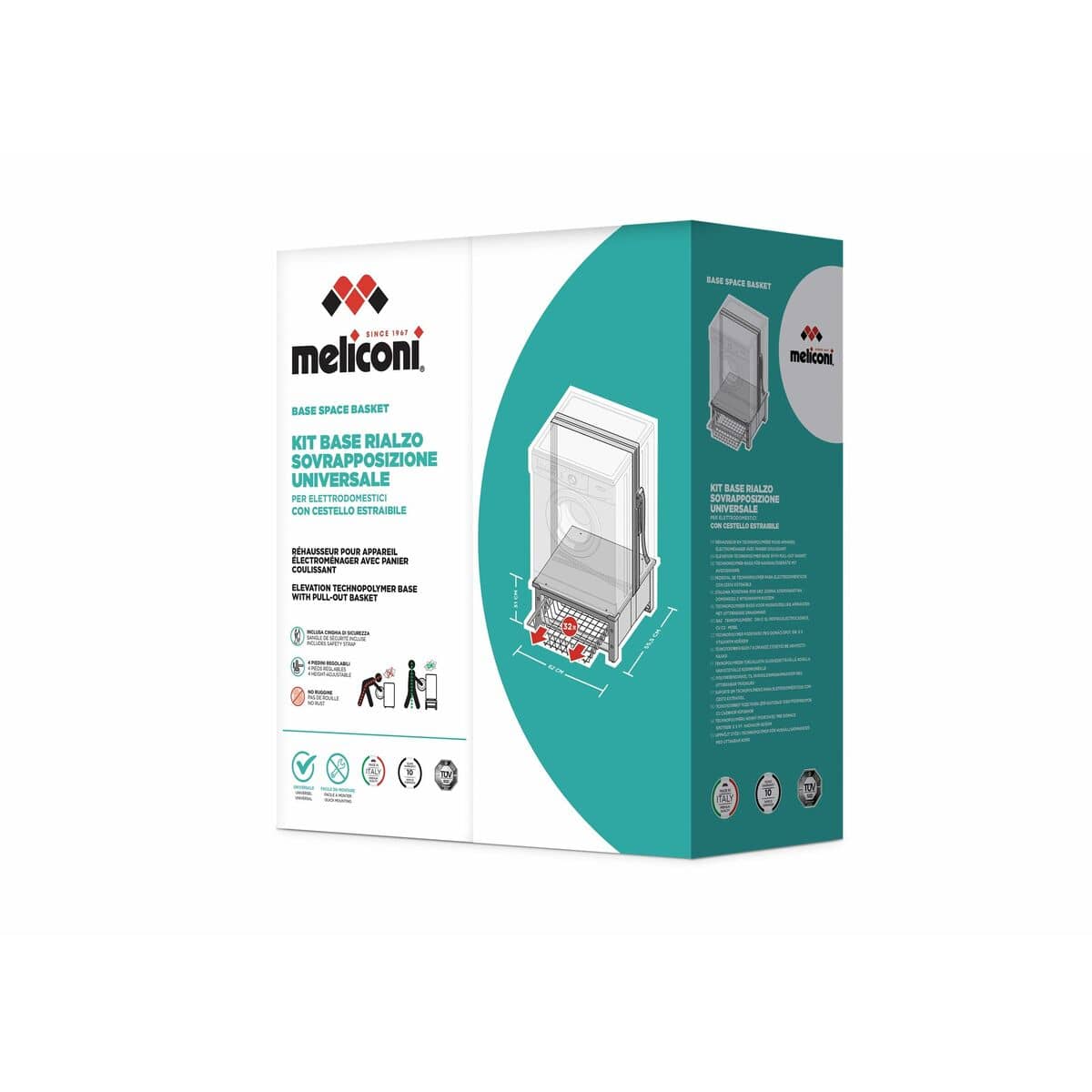 Bolsa de Lavado Meliconi 656143 Blanco