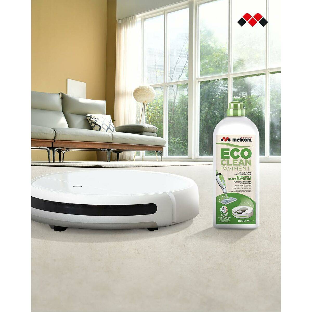 Limpiador de pavimentos Meliconi ECO 1 L