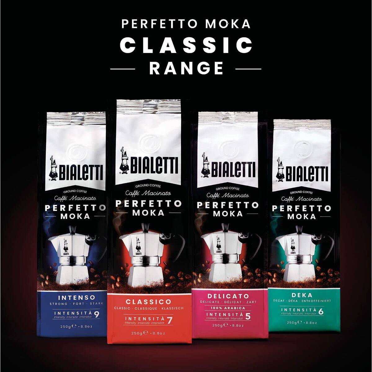 Café Molido Bialetti Perfetto Moka Decaf 250 g