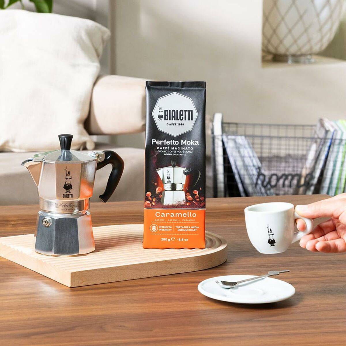 Café Molido Bialetti Perfetto Moka Carmello 250 g