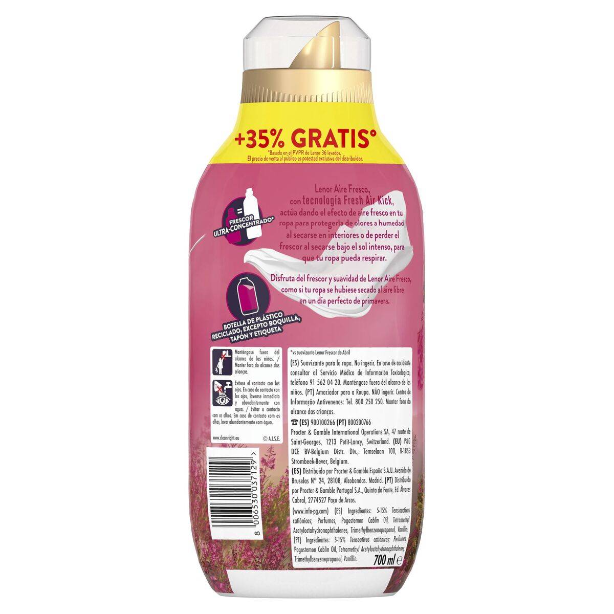Suavizante para Ropa Lenor AIRE FRESCO Floral 700 ml