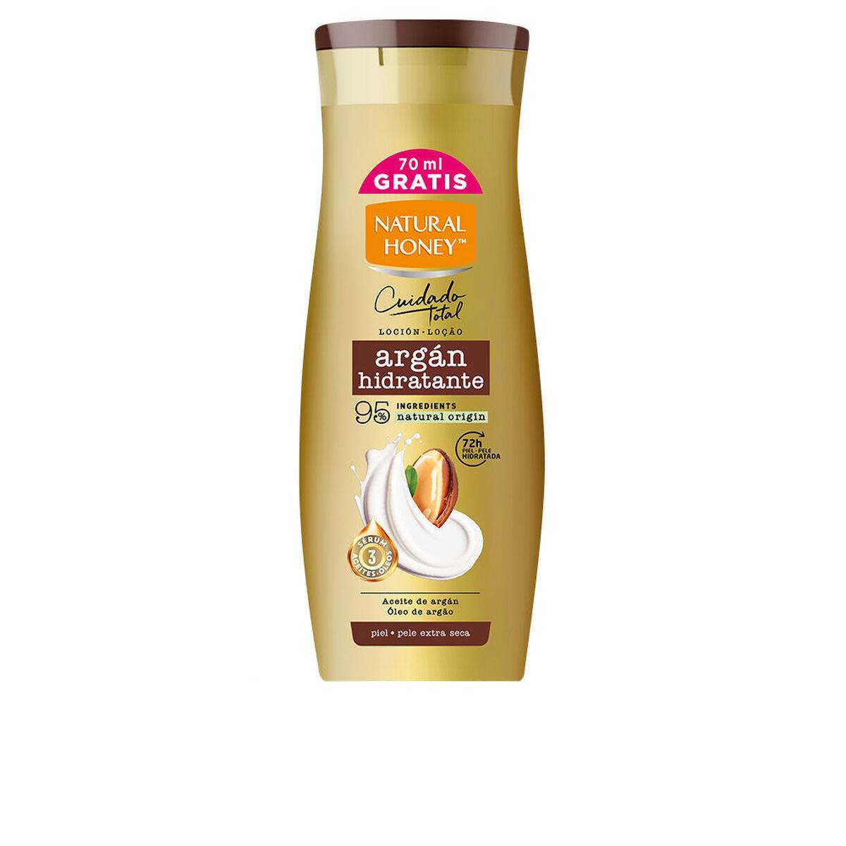 Loción Corporal Natural Honey ELIXIR DE ARGAN 330 ml