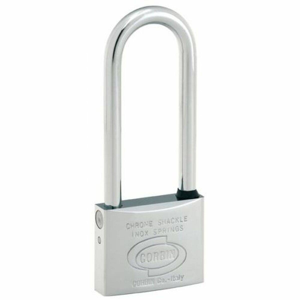 Candado de llave CORBIN Euromarine 4 mm 25 mm Arco Acero Inoxidable Latón