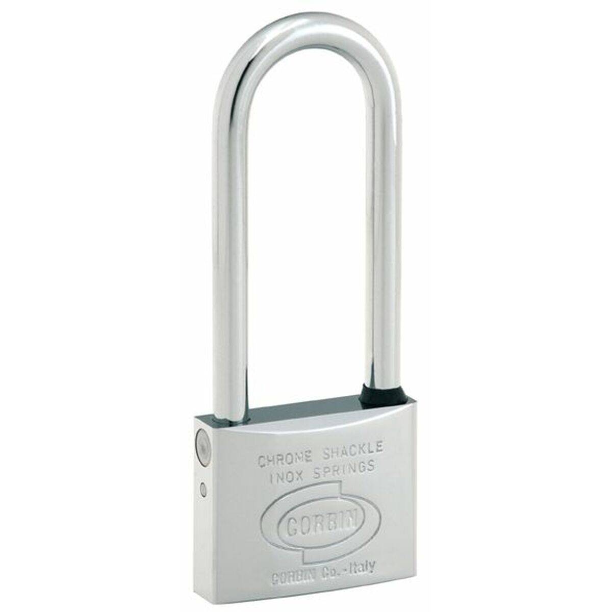 Candado de llave CORBIN Euromarine 4 mm 25 mm Arco Acero Inoxidable Latón