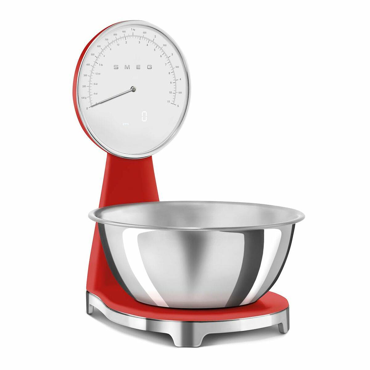 Báscula de Cocina Smeg KSF01RDWW Rojo