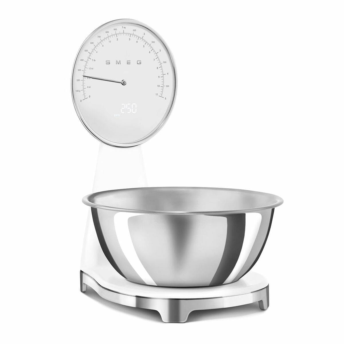 Báscula de Cocina Smeg KSF01WHWW Blanco 5 kg