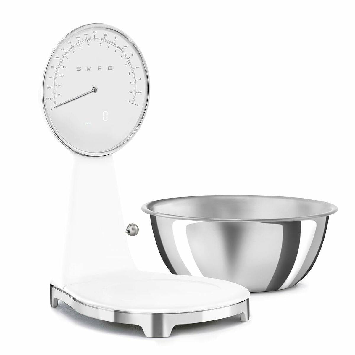 Báscula de Cocina Smeg KSF01WHWW Blanco 5 kg