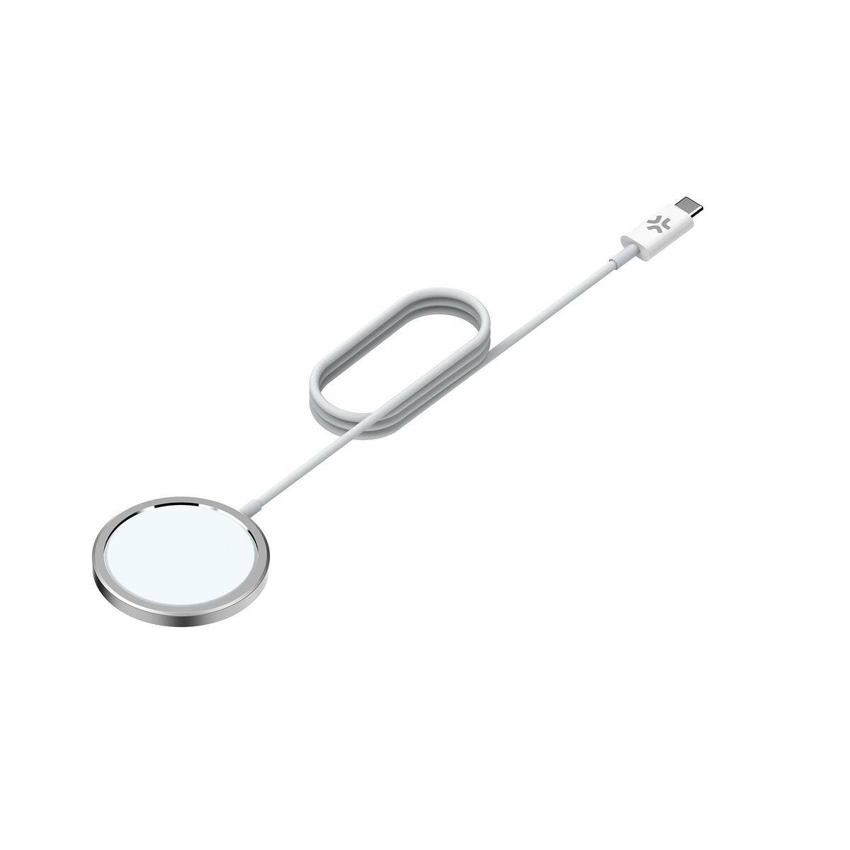 Cargador Inalámbrico Celly MAGCHARGEPRO Blanco 15 W