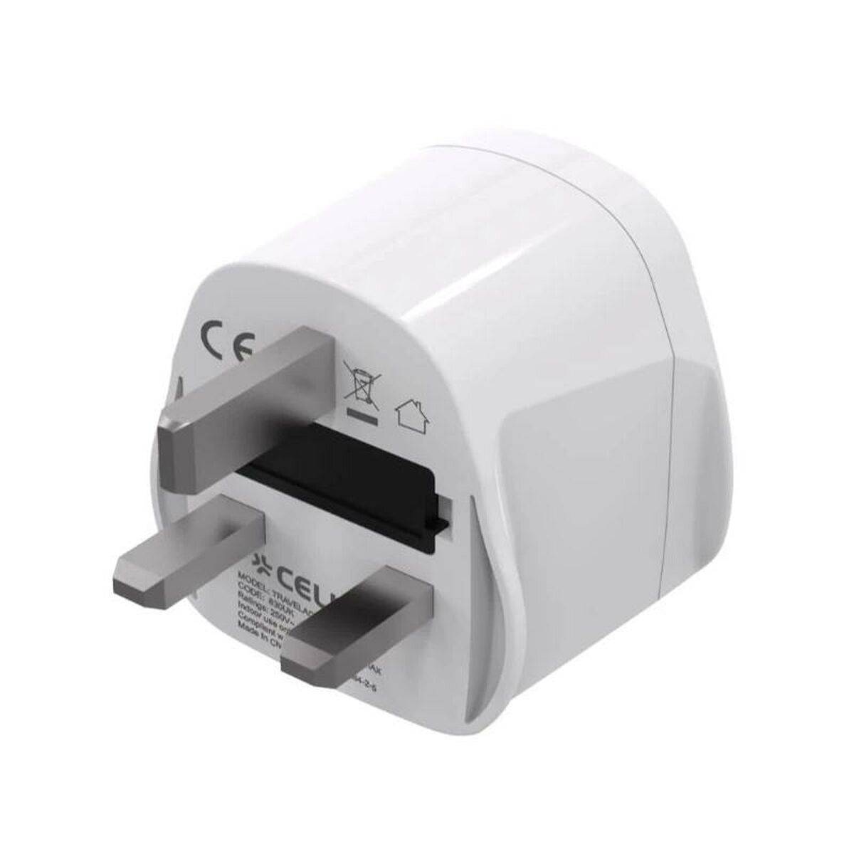 Cargador de Pared Celly TRAVELADAPTERUK