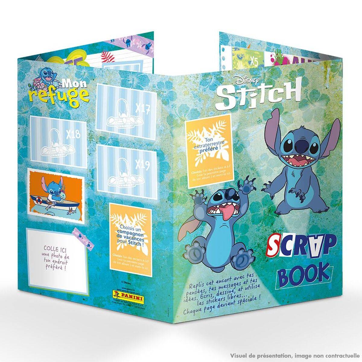 Álbum de cromos Panini STITCH Francés