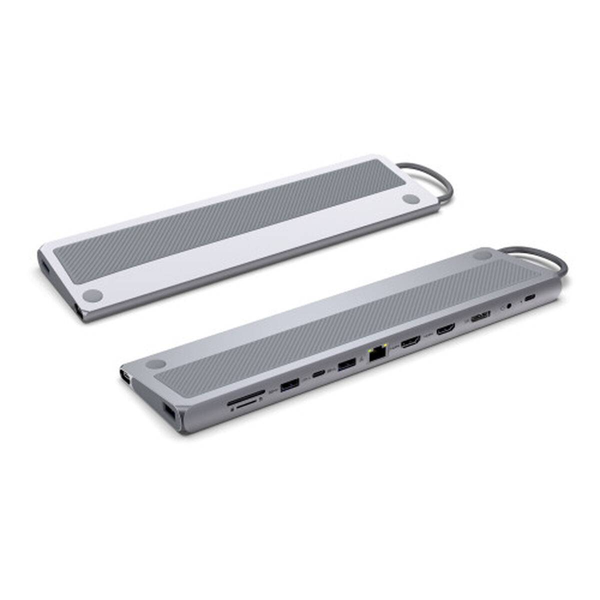 Hub USB Ewent EW1150 Gris