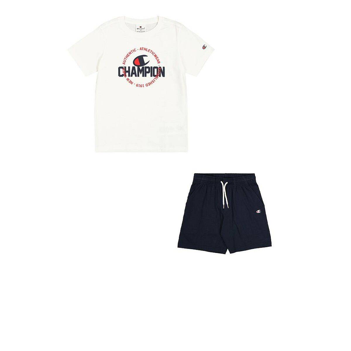 Conjunto de Ropa Champion CHAMPION SET 306991 WHT Blanco