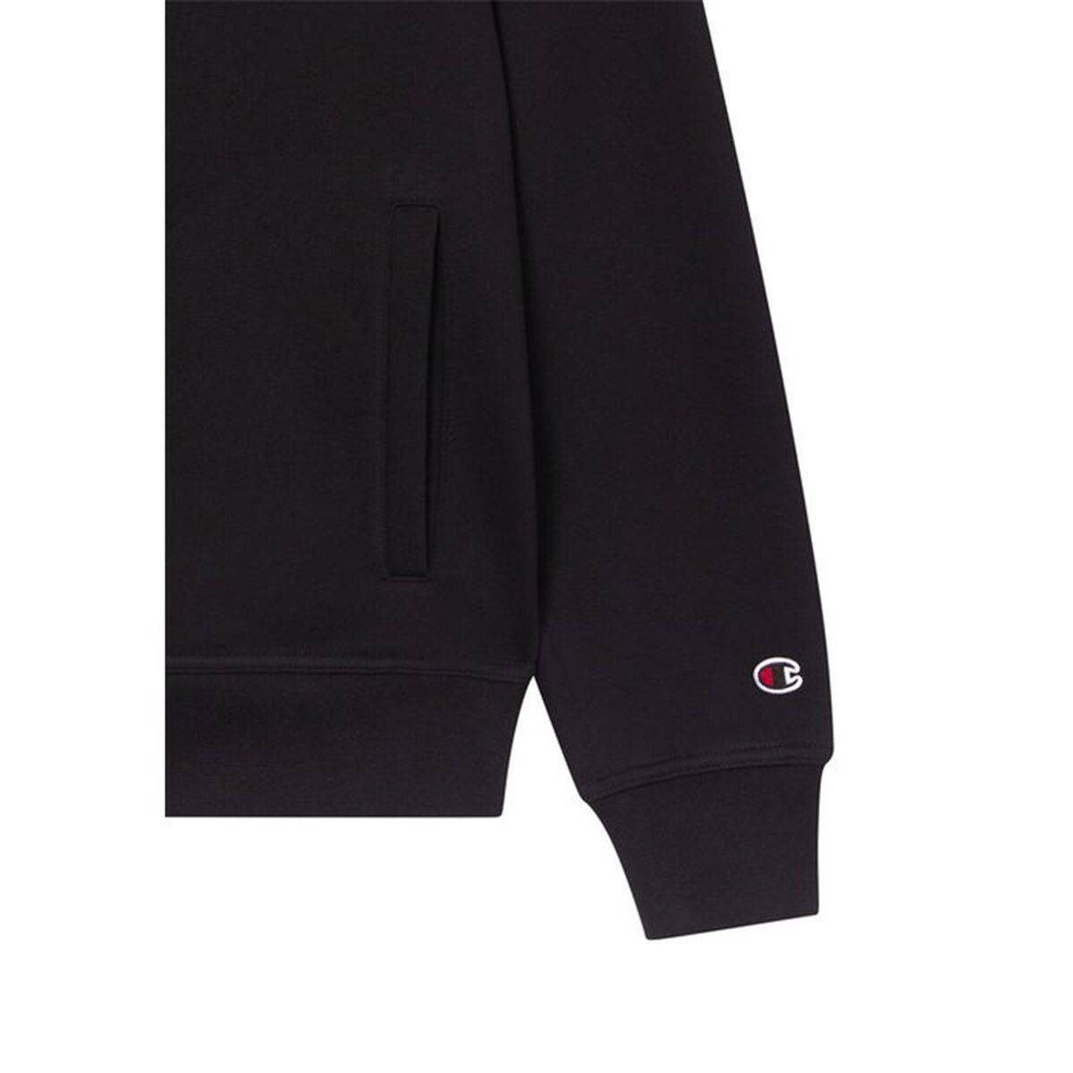 Sudadera sin Capucha Hombre Champion Icons Tonal Negro