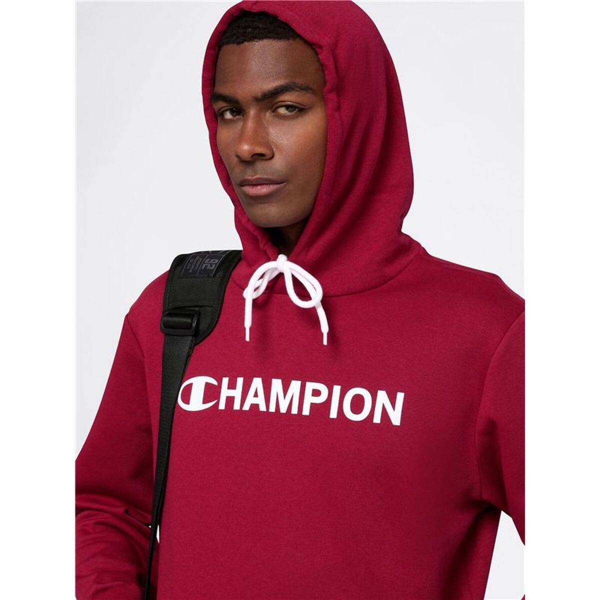 Sudadera con Capucha Hombre Champion Graphic Shop Rojo