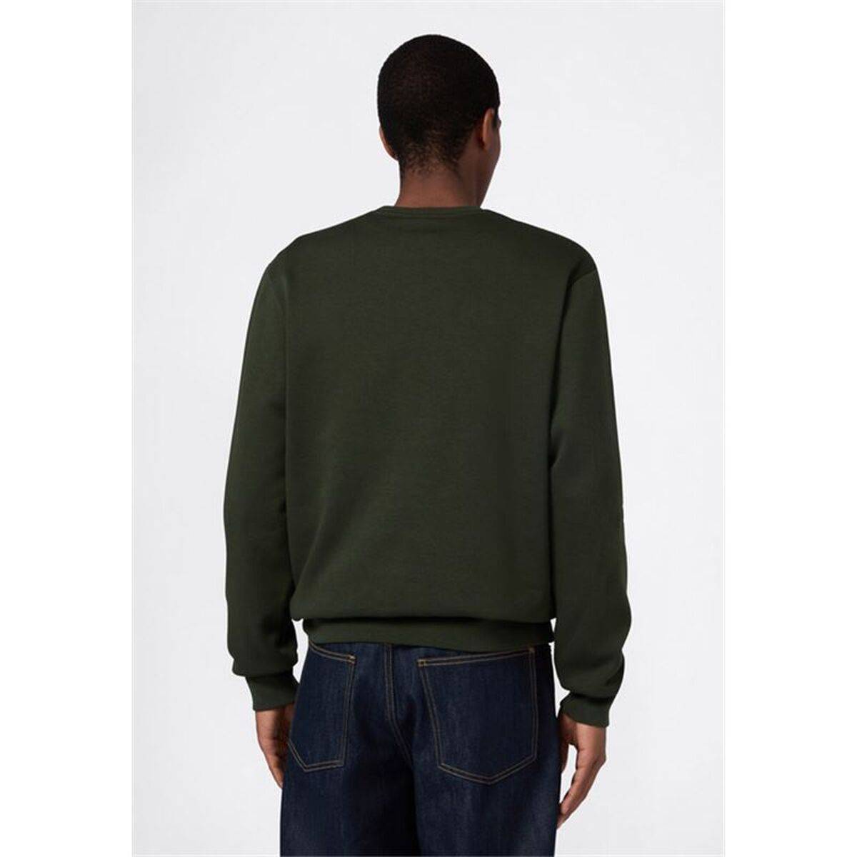 Sudadera sin Capucha Hombre Champion Graphic Shop Verde oscuro Verde militar