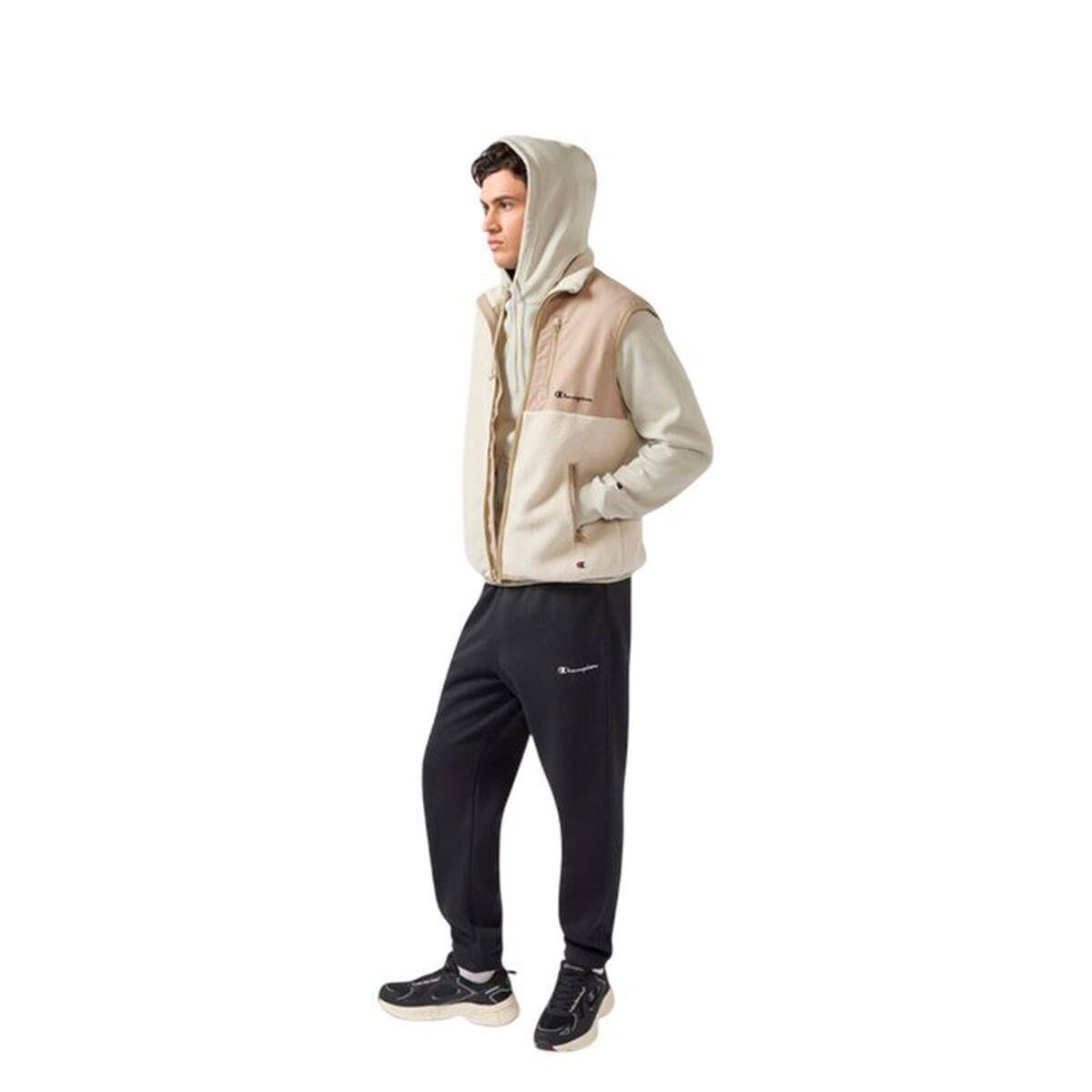 Sudadera con Capucha Hombre Champion Champion Icons Contrast Blanco