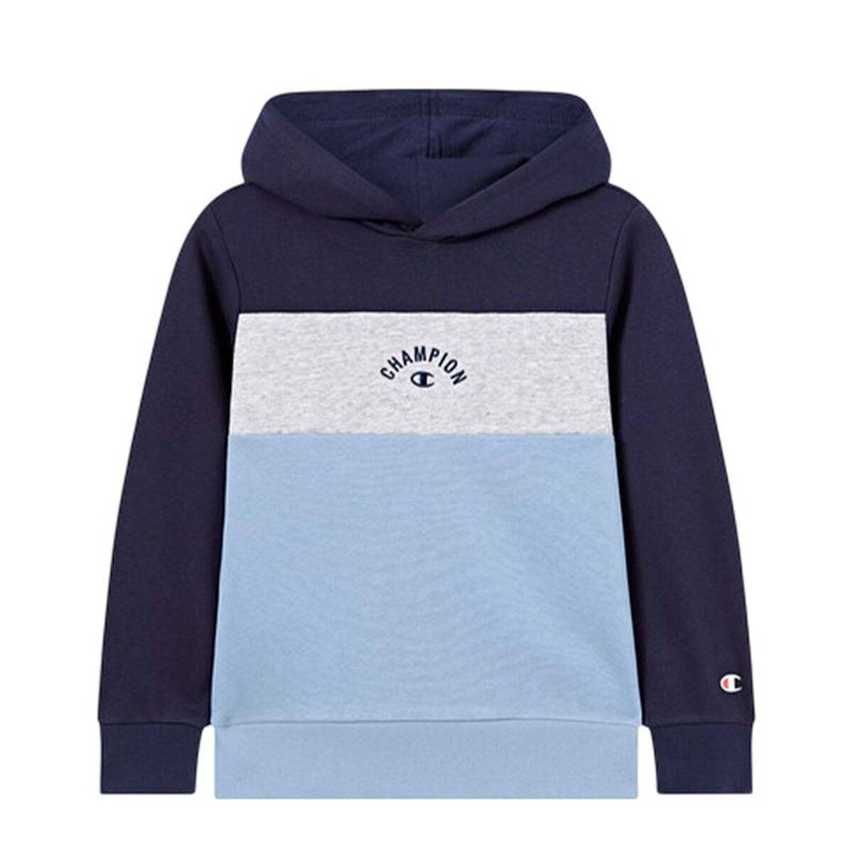 Sudadera con Capucha Niño Champion Icons Plus Azul Añil