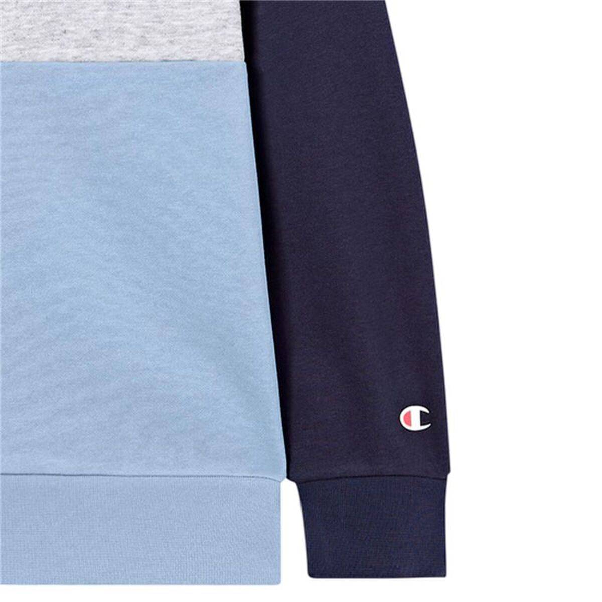 Sudadera con Capucha Niño Champion Icons Plus Azul Añil