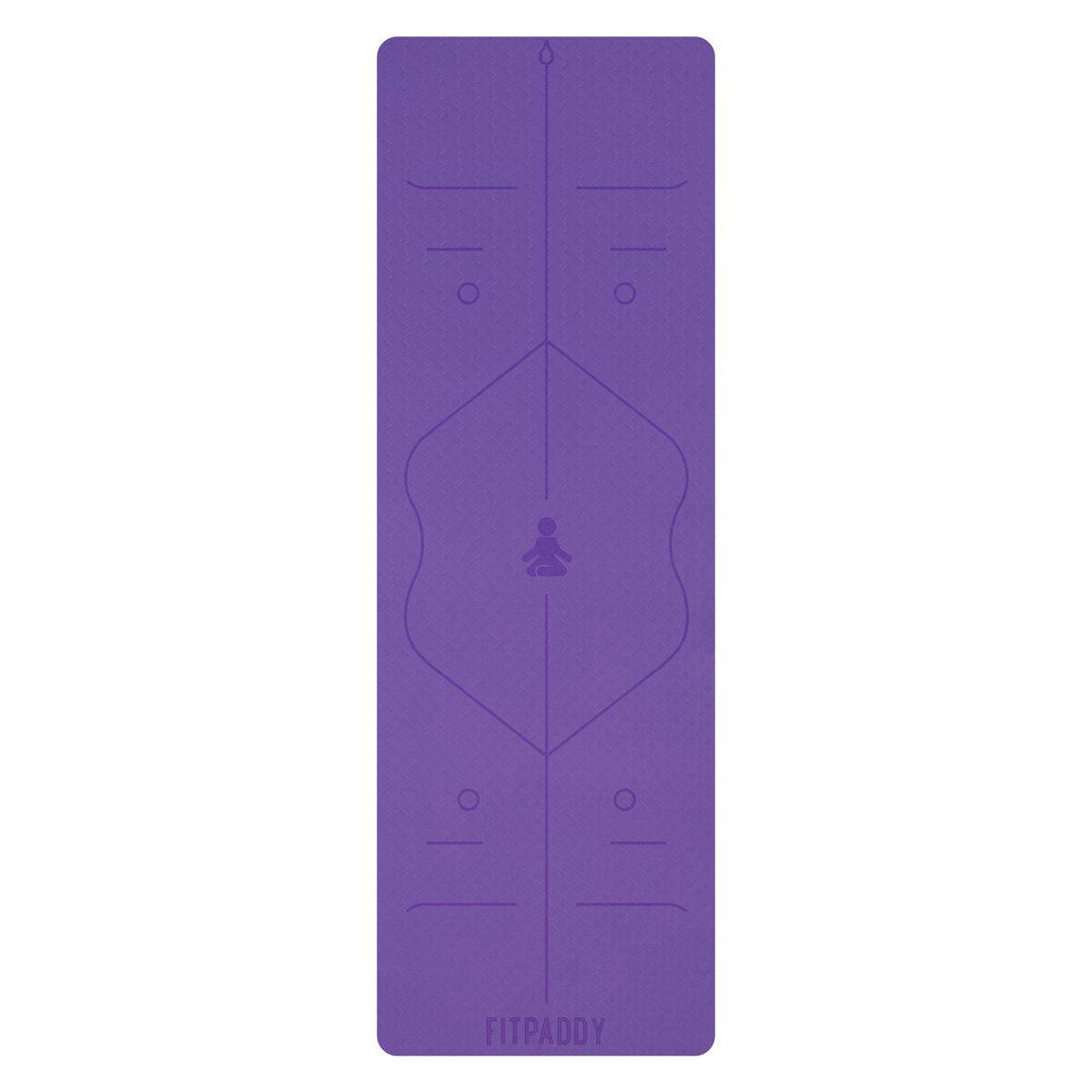 Esterilla de Yoga Fitpaddy Lila