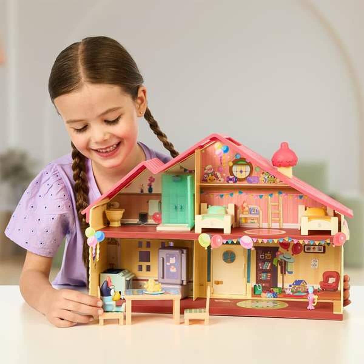 Casa de Muñecas Famosa Bluey Celebration Home