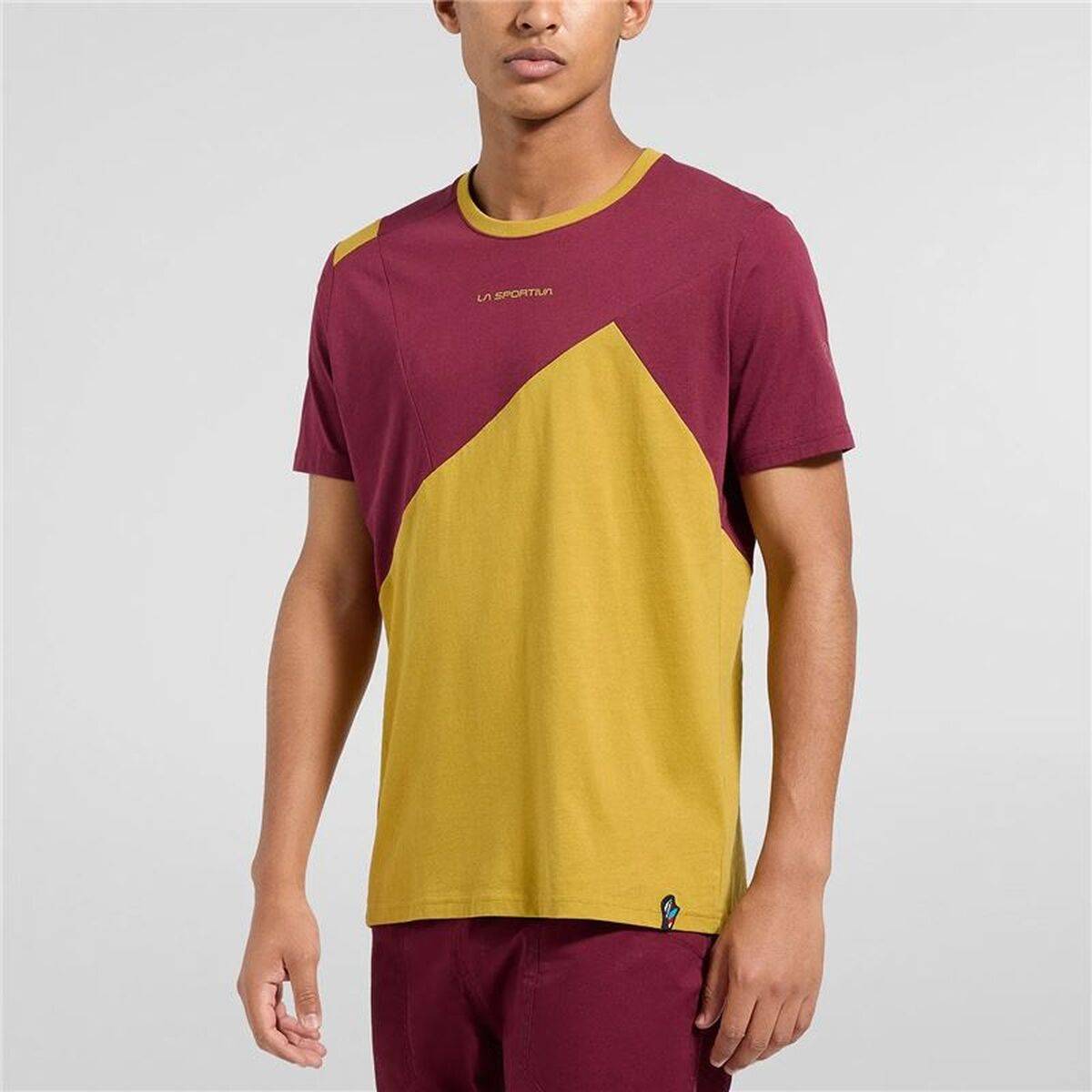 Camiseta de Manga Corta Hombre La Sportiva Dude Dorado