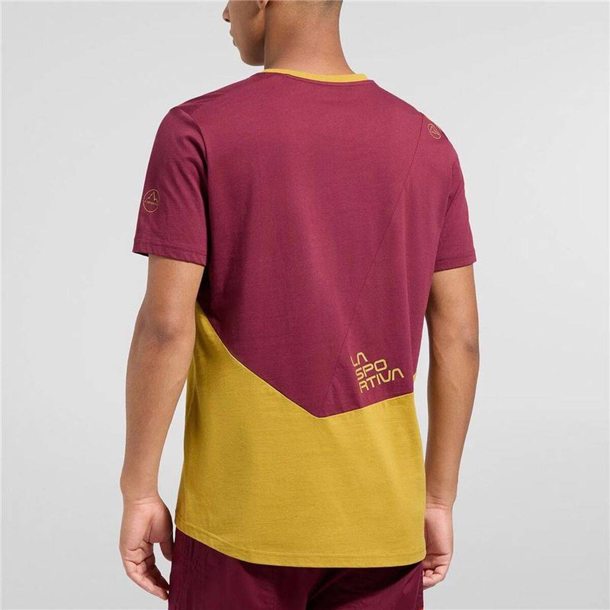Camiseta de Manga Corta Hombre La Sportiva Dude Dorado