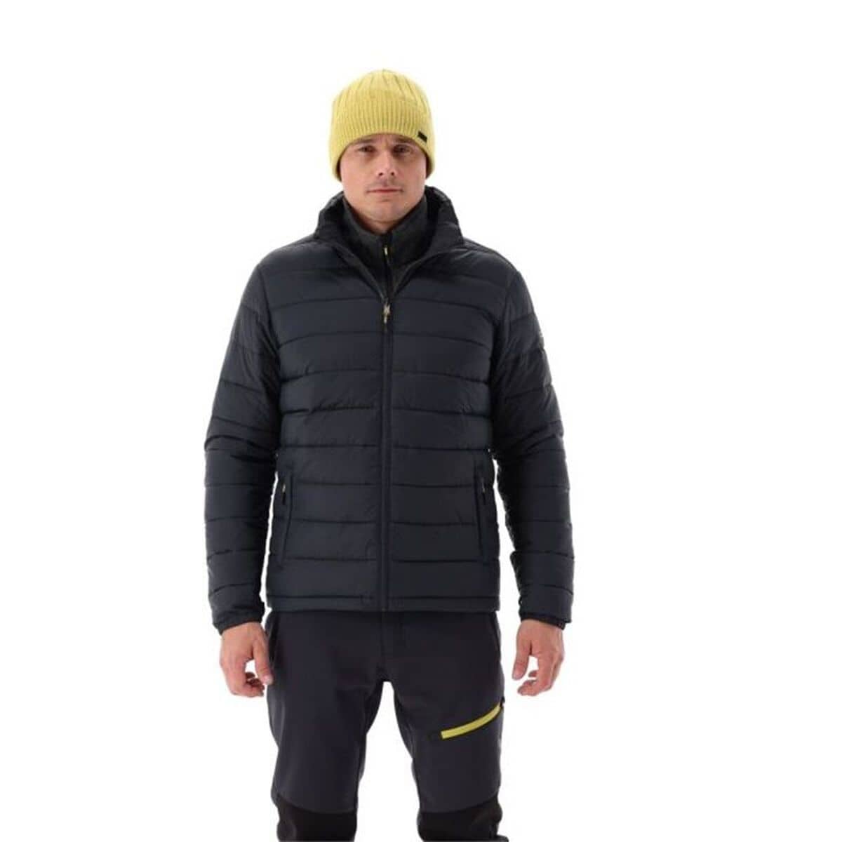 Chaqueta Deportiva para Hombre Campagnolo Zip Hood Detachable Inn Negro