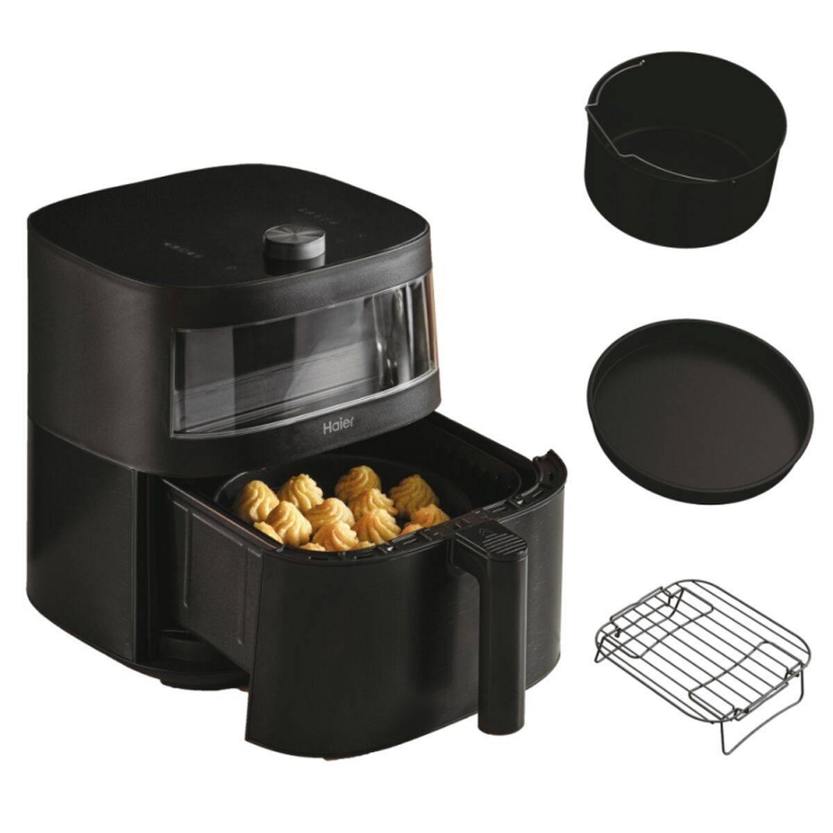 Freidora de Aire Cecotec HAF5TWA 011 Negro 2000 W 6,5 L