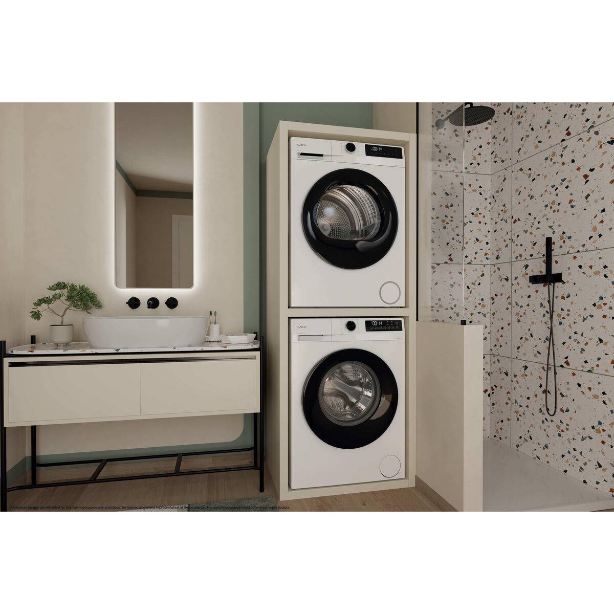 Secadora con bomba de calor Candy GD9N2BS 9 kg