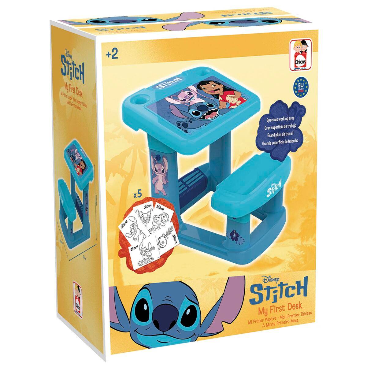 Pupitre Chicos Stitch 57 x 72 x 49 cm