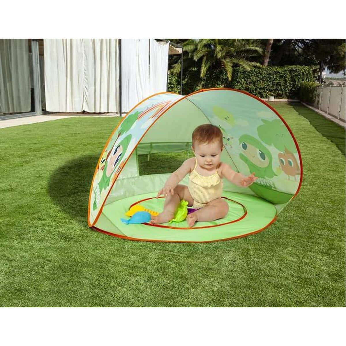 Tienda de Playa con Piscina para Niños Moltó