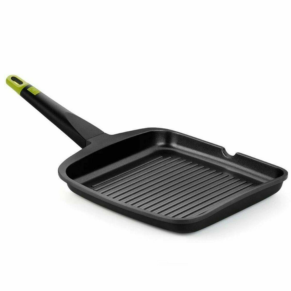 Sartén Asadora BRA FOODIE 28X28 Acero Inoxidable Aluminio Ø 28 cm