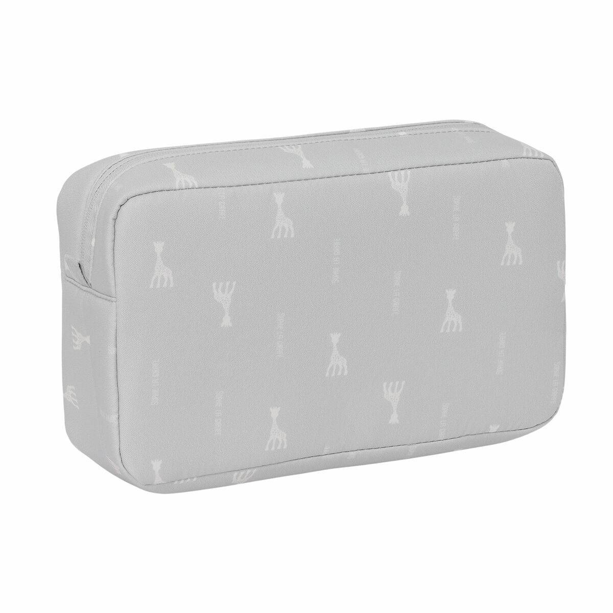 Neceser de Viaje Sophie la Girafe Gris claro 28 x 16 x 9 cm