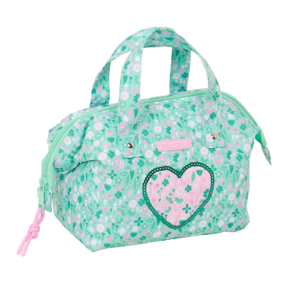 Neceser de Viaje Safta Cuore Menta 26.5 x 17.5 x 12.5 cm