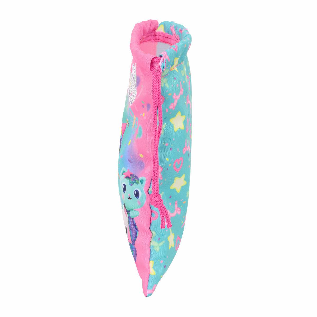 Bolsito de Merienda Gabby's Dollhouse Confetti Rosa Turquesa