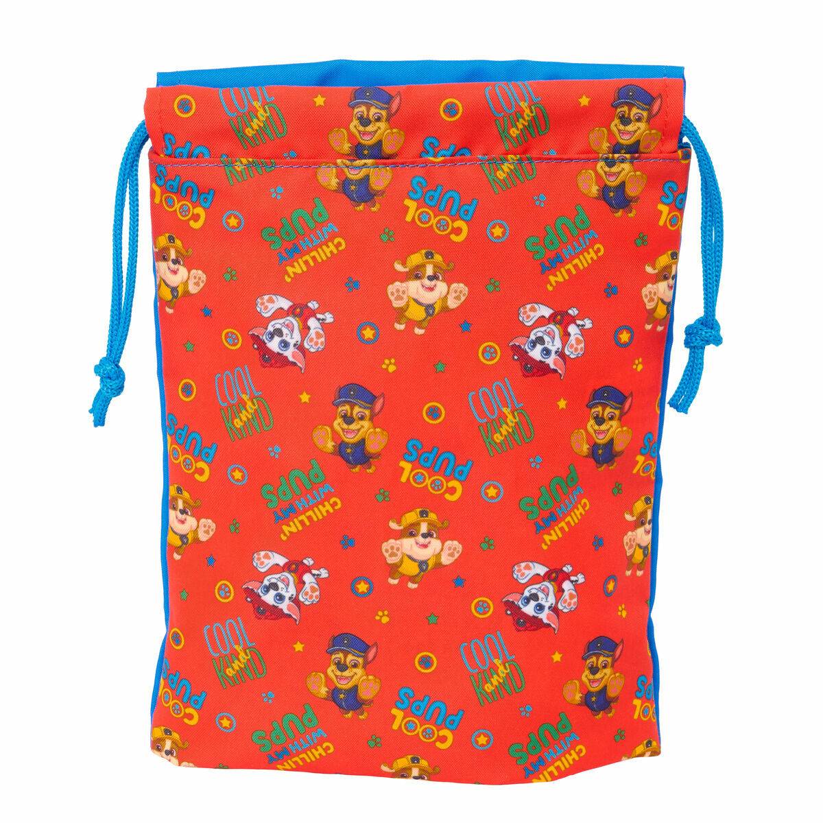 Bolsito de Merienda The Paw Patrol Cool Azul Rojo