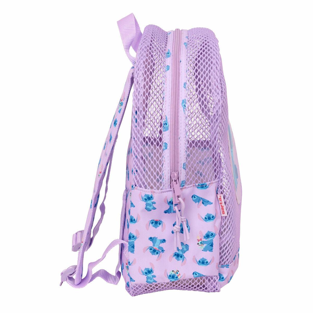 Mochila para la playa Lilo & Stitch Lila 30,5 x 24 x 18 cm Infantil