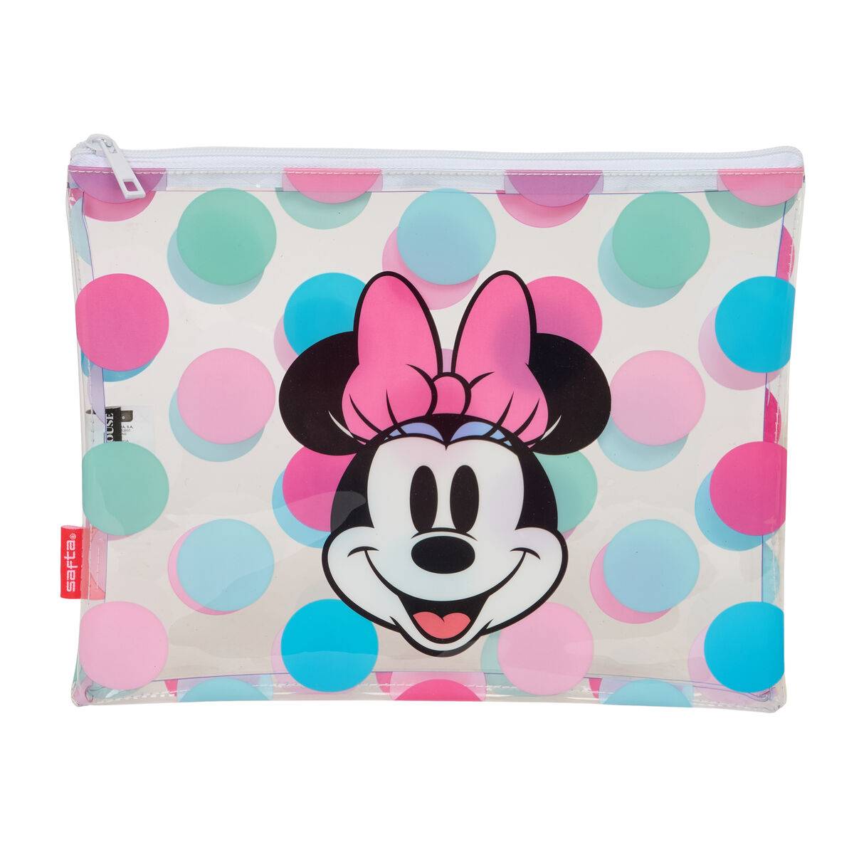 Bolsa de Playa Minnie Mouse Beach Multicolor Transparente