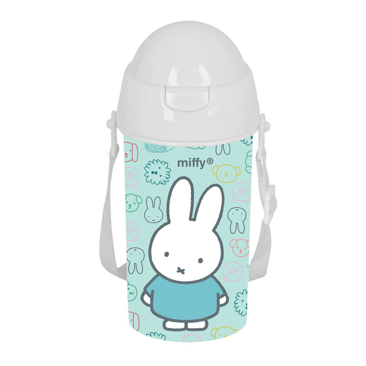 Botella de Agua Miffy Friends Azul PVC 500 ml