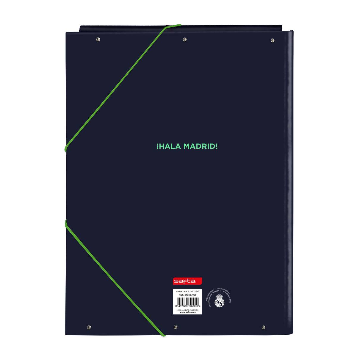 Carpeta de anillas Real Madrid C.F. A4 26 x 33.5 x 2.5 cm