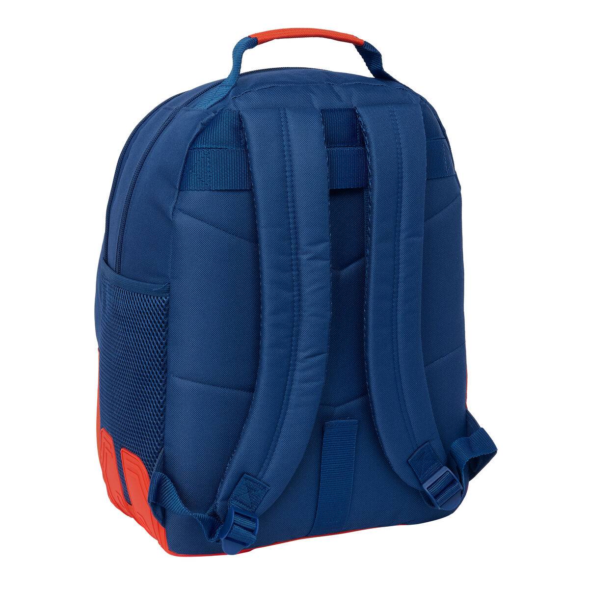 Mochila Escolar Super Mario Mamma mia Rojo Azul marino 32 x 42 x 15 cm