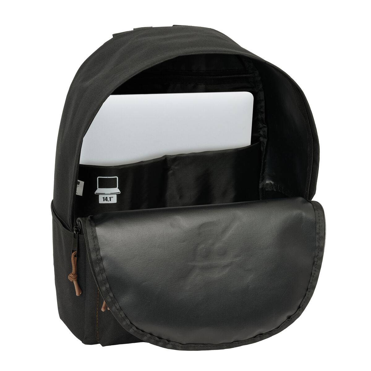 Mochila Escolar One Piece Negro 31 x 40 x 16 cm