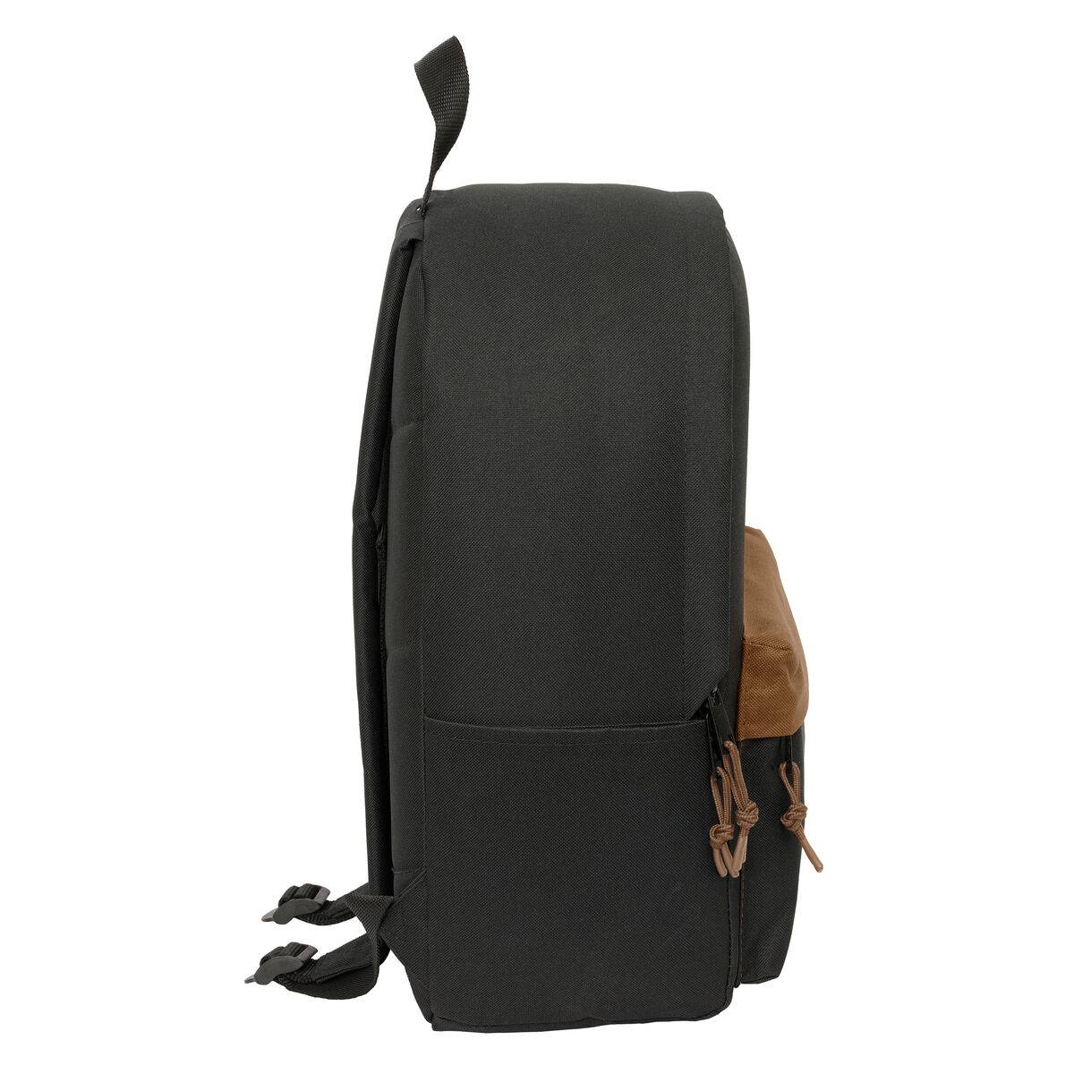 Mochila Escolar One Piece Negro 31 x 40 x 16 cm
